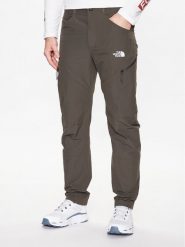 The North Face Spodnie outdoor Explo NF0A7Z96 Zielony Regular Fit. Zielone spodnie sportowe męskie The North Face, z syntetyku. Za 449.99 zł.
