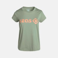 Damska lekka i oddychająca koszulka techniczna HARPER W V2 z technologią DRY i H. Zielone t-shirty damskie IZAS, m, bez wzorów, bez kołnierzyka. W wyprzedaży za 139.09 zł.