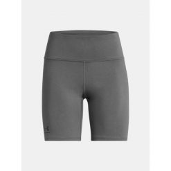 Spodenki treningowe damskie Under Armour Rival 7in Short. Szare szorty damskie Under Armour, bez wzorów. Za 109.99 zł.