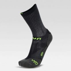 Skarpety rowerowe męskie Uyn Cycling Aero Socks Black / Lime. Czarne skarpetki męskie UYN, bez wzorów. Za 89.99 zł.