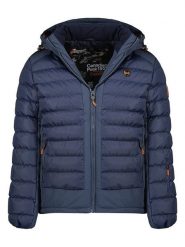 Canadian Peak Kurtka pikowana "Aurelieneak" w kolorze granatowym rozmiar: XL. Niebieskie kurtki damskie Canadian Peak, xl, z aplikacjami, bez kaptura. Za 261.05 zł.