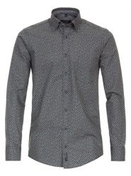 CASAMODA Koszula - Casual fit - w kolorze granatowym rozmiar: XXL. Niebieskie koszule męskie CASAMODA, xxl, bez wzorów, z bawełny, bez kołnierzyka, bez ramiączek. Za 143.56 zł.