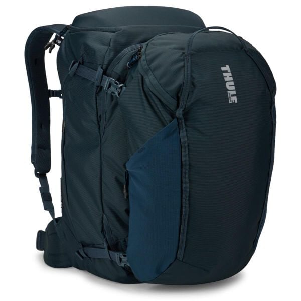 Plecak podróżny Thule Landmark Travel Pack 60L - darkest blue. Niebieskie plecaki damskie Thule, bez wzorów, sportowe. Za 707.29 zł.