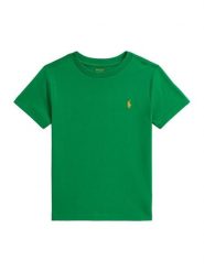 Polo Ralph Lauren T-Shirt 322832904500 Zielony Regular Fit. Zielone t-shirty chłopięce Polo Ralph Lauren, bez wzorów, z bawełny, bez ramiączek. Za 199.99 zł.