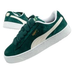 Buty Puma Suede Xl 395205 21 zielone. Zielone buty sportowe na co dzień damskie bez wzorów, z gumy, Puma Suede. Za 414.66 zł.