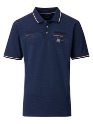 CASAMODA Koszulka polo w kolorze granatowym rozmiar: XL. Niebieskie koszulki polo męskie CASAMODA, xl, bez wzorów, z bawełny, bez ramiączek. Za 91.77 zł.