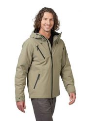 Hannah Kurtka funkcyjna "Derk" w kolorze beżowym rozmiar: S. Brązowe kurtki outdoor męskie Hannah, s, bez wzorów, bez kaptura. Za 491.99 zł.