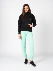 Champion Bluza | 115396 | Kobieta | Czarny. Czarne bluzy sportowe damskie CHAMPION, xs, z bawełny. W wyprzedaży za 179.00 zł.