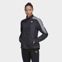 Kurtka damska adidas Marathon 3-Bandes. Czarne kurtki damskie Adidas, xs, bez wzorów, z materiału, bez kaptura. Za 279.00 zł.