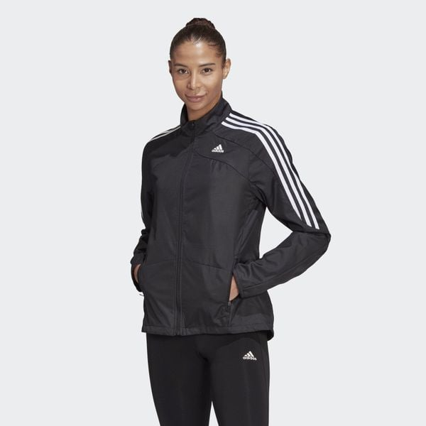 Kurtka damska adidas Marathon 3-Bandes. Czarne kurtki damskie Adidas, xs, bez wzorów, z materiału, bez kaptura. Za 279.00 zł.