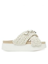 Inuikii Klapki Woven Stones Platform 70103-106 1100 Écru. Klapki damskie Inuikii, bez wzorów, z materiału, bez obcasa. Za 1,269.00 zł.