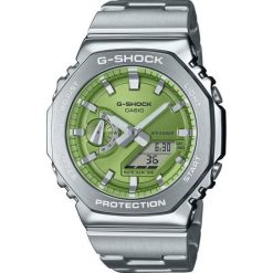 Zegarek Męski Casio G-Shock OAK G-STEEL LIME GREEN. Szare zegarki męskie Casio. Za 1,259.50 zł.