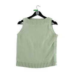 Second life - Damski zielony sweter - Stan bardzo dobry. Zielone swetry klasyczne damskie Ralph Lauren, bez kołnierzyka. Za 114.17 zł.