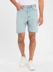 Jack & Jones szorty jeansowe - JJITONY Mężczyźni Bawełna niebieski, M. Niebieskie szorty męskie Jack & Jones, z bawełny, bez kołnierzyka. Za 139.95 zł.
