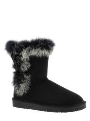 ISLAND BOOT Kozaki zimowe "Christy" w kolorze czarnym rozmiar: 36. Czarne kozaki damskie Island Boot, z materiału, bez obcasa. Za 141.52 zł.