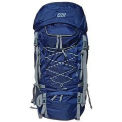Plecak Mountains 75 L na wymagające wędrówki górskie niebieski. Niebieskie plecaki damskie KUBISPORT, bez wzorów, sportowe. Za 279.00 zł.