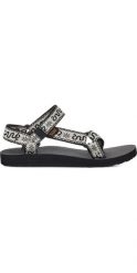 Sandały damskie, Teva W Original Universal Sandals. Czarne obuwie trekkingowe damskie Teva, bez wzorów, z materiału, bez obcasa. Za 229.00 zł.