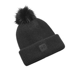 Czapka zimowa damska UNDER ARMOUR 1373098 z pomponem. Czarne czapki zimowe damskie Under Armour. Za 49.99 zł.