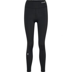 Damskie legginsy z wysokim stanem Hummel Ultimate. Czarne legginsy damskie HUMMEL, bez wzorów, z materiału, z podwyższonym stanem, na fitness i siłownię. Za 205.00 zł.