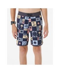 Spodenki surfingowe chłopięce Rip Curl Mirage Owen Swc -Boy czarny. Czarne szorty męskie Rip Curl, z elastanu, bez kołnierzyka. Za 133.00 zł.