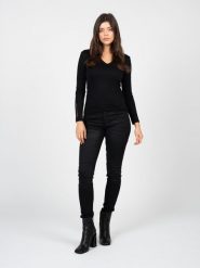 Guess Jeansy "Skinny" | W2RA47 D4KI1 | Kobieta | Czarny. Czarne jeansy damskie Guess, z podwyższonym stanem. W wyprzedaży za 329.00 zł.