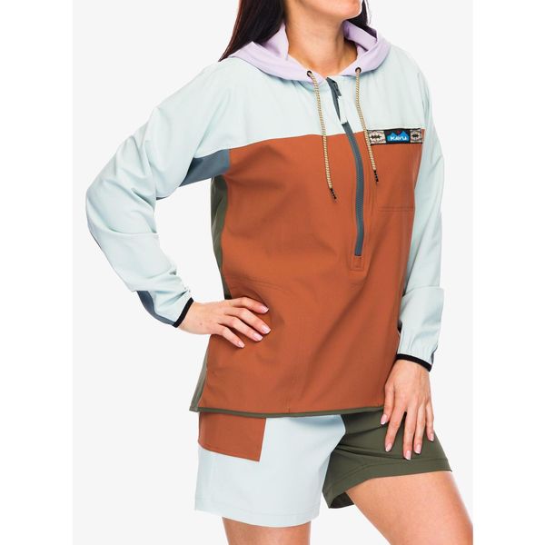 Kurtka damska Kavu Bay Breeze. Czerwone kurtki damskie KAVU, bez wzorów, z softshellu, bez kaptura. Za 345.99 zł.