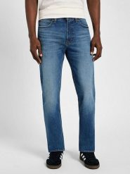 Lee Dżinsy "X Straight" - Regular fit - w kolorze niebieskim rozmiar: W31/L34. Niebieskie jeansy męskie Lee. Za 208.99 zł.