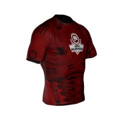 Koszulka kompresyjna Cyborg Rashguard DBX Bushido More Dry. Czerwone t-shirty sportowe męskie DBX BUSHIDO, xl, bez ramiączek. Za 149.00 zł.