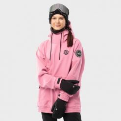 Kurtka snowboardowa damska W1-W Dolomites. Czerwone kurtki damskie SIROKO, xs, bez wzorów, z softshellu, bez kaptura, narciarskie. Za 844.00 zł.