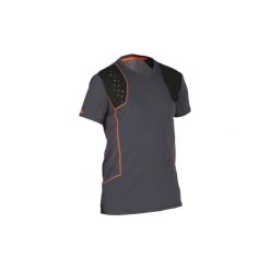 Koszulka z krótkim rękawem BALL TRAP CLAY900. Szare bluzki sportowe damskie SOLOGNAC, l, z materiału, bez ramiączek. Za 79.99 zł.