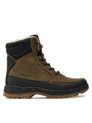 Kimberfeel Trapery Nolan Khaki. Brązowe buty zimowe męskie Kimberfeel, ze skóry, bez zapięcia. Za 629.99 zł.