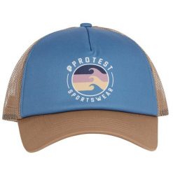 Czapka męska Protest PRTMARKBY cap. Niebieskie czapki męskie Protest, bez wzorów, sportowe. Za 119.99 zł.