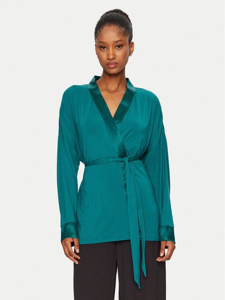 United Colors Of Benetton Szlafrok 3ZEW3M06Q Zielony. Zielone szlafroki damskie United Colors Of Benetton, m, bez wzorów. Za 159.99 zł.