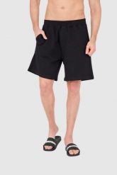 DSQUARED2 Czarne bawełniane szorty męskie, Rozmiar XXL. Czarne szorty męskie Dsquared2, bez wzorów, z bawełny. W wyprzedaży za 699.99 zł.