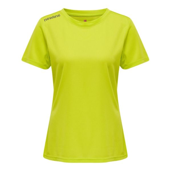Koszulka damska Newline core functional. Zielone bluzki damskie Newline, l, bez wzorów, bez ramiączek. Za 127.00 zł.