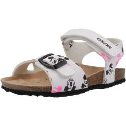 Sandały GEOX J SANDAL AIRADYUM BO Biały. Białe sandały damskie Geox, z tkaniny, bez zapięcia. Za 197.99 zł.