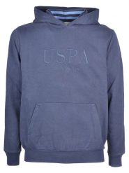 U.S. Polo Assn. Spodnie dresowe w kolorze niebieskim rozmiar: XL. Niebieskie bluzy z kapturem damskie U.S. Polo Assn., s, bez wzorów, z bawełny. Za 158.10 zł.