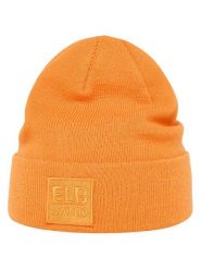 ELBSAND Czapka beanie "Bea" w kolorze pomarańczowym rozmiar: onesize. Pomarańczowe czapki zimowe damskie ELBSAND, z materiału. Za 101.23 zł.