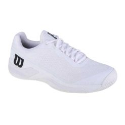 Męskie Buty Tenisowe Rush Pro 4.0. Białe buty trekkingowe męskie Wilson, bez zapięcia, tenisowe. Za 760.99 zł.