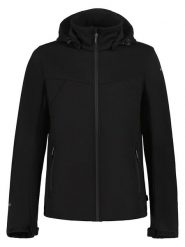 Icepeak Kurtka softshellowa "Biggs" w kolorze czarnym rozmiar: 52. Czarne kurtki outdoor męskie ICEPEAK, m, bez wzorów, bez kaptura. Za 166.88 zł.