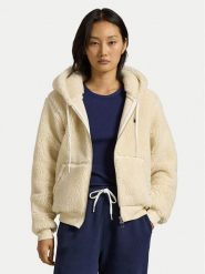 Polo Ralph Lauren Bluza 211947977001 Beżowy Relaxed Fit. Brązowe bluzy bez kaptura damskie Polo Ralph Lauren, xl, z syntetyku. Za 819.99 zł.