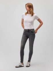 MAVI Dżinsy "Adriana" - Skinny fit - w kolorze ciemnoszarym rozmiar: W33/L28. Szare jeansy damskie MAVI. Za 144.95 zł.