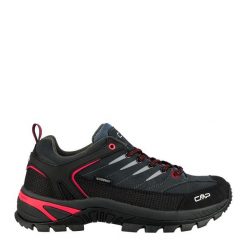 Buty trekkingowe męskie RIGEL 2.0 LOW skóra wodoodporne. Czarne buty trekkingowe męskie CMP, z gumy, bez zapięcia, outdoorowe. Za 559.99 zł.
