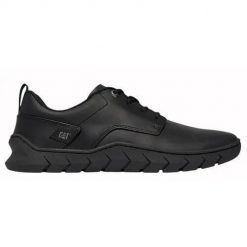 Buty do chodzenia męskie Caterpillar Flexion LO. Czarne buty sportowe na co dzień męskie CATerpillar, z materiału, bez zapięcia, trekkingowe. Za 557.00 zł.