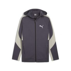 Męska rozpinana bluza z kapturem EVOSTRIPE PUMA Galactic Gray. Szare bluzy z kapturem męskie Puma, m. Za 209.99 zł.