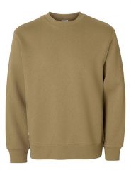 SELECTED HOMME Bluza w kolorze khaki rozmiar: L. Brązowe bluzy bez kaptura męskie Selected Homme, l. Za 109.78 zł.