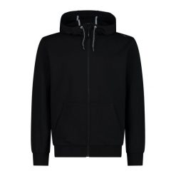 Bluza z kapturem zapinana na zamek błyskawiczny CMP. Czarne bluzy z kapturem męskie CMP. Za 289.40 zł.