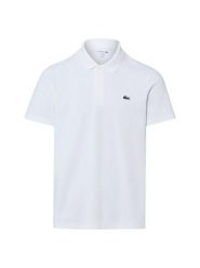 Lacoste koszulka polo Mężczyźni biały, 3. Białe koszulki polo męskie Lacoste, l, bez wzorów, z bawełny, bez ramiączek. Za 449.95 zł.