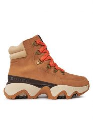Sorel Trapery Kinetic™ Impact Conquest Wp NL5040-253 Brązowy. Brązowe trapery damskie Sorel, ze skóry, bez obcasa. Za 799.99 zł.