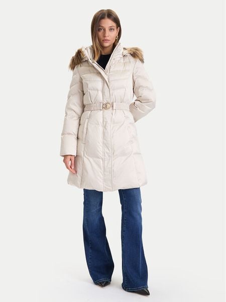 Guess Kurtka puchowa W5BL30 W2802 Écru Regular Fit. Kurtki damskie Guess, m, z aplikacjami, z puchu, bez kaptura. Za 1,039.00 zł.